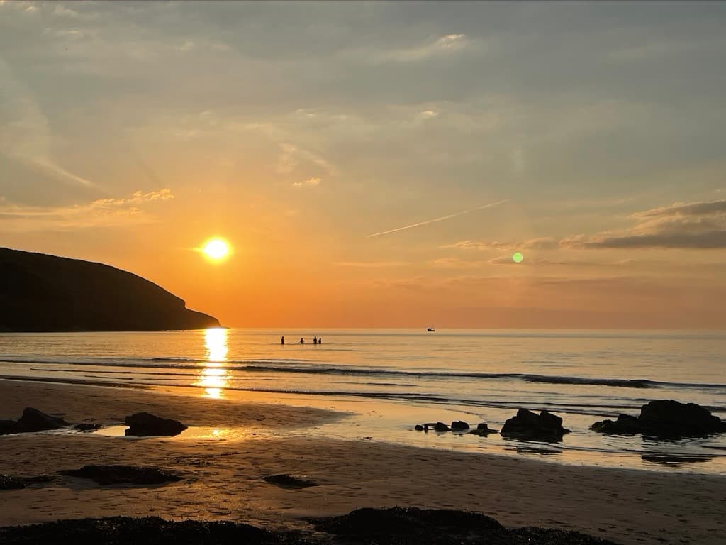 View from the beach house