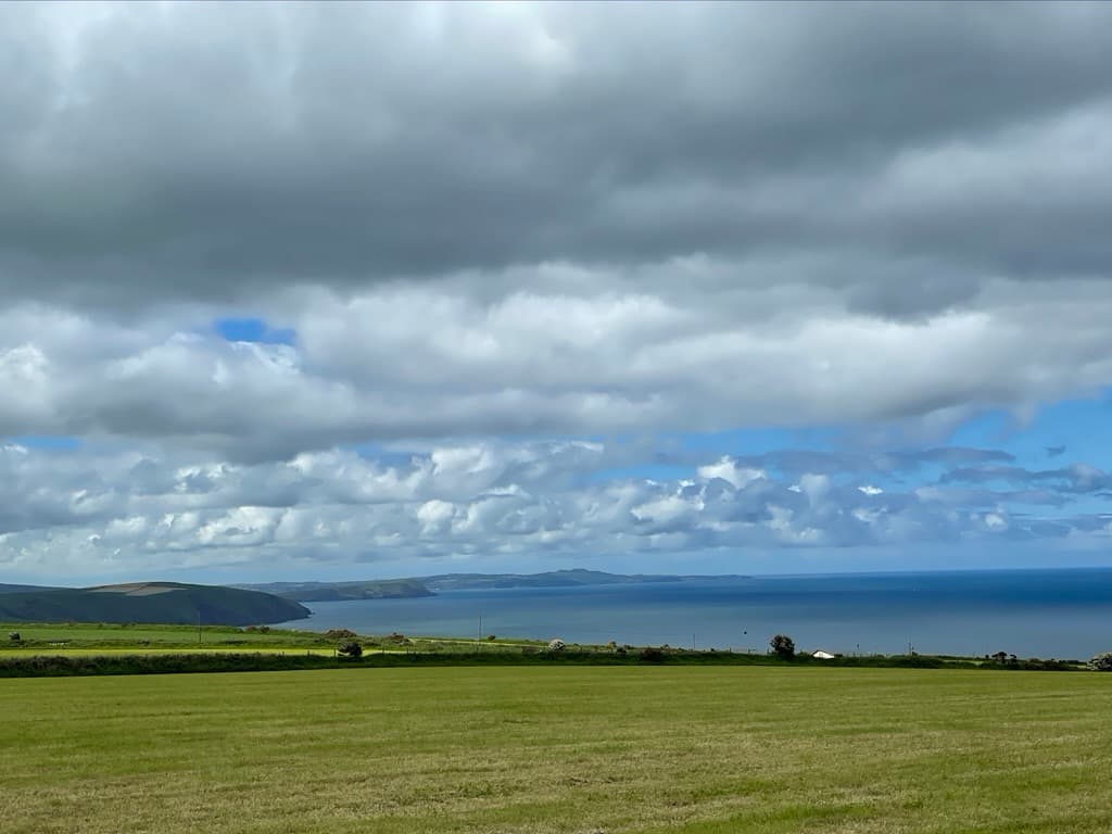 Coastal landscape near Awelon