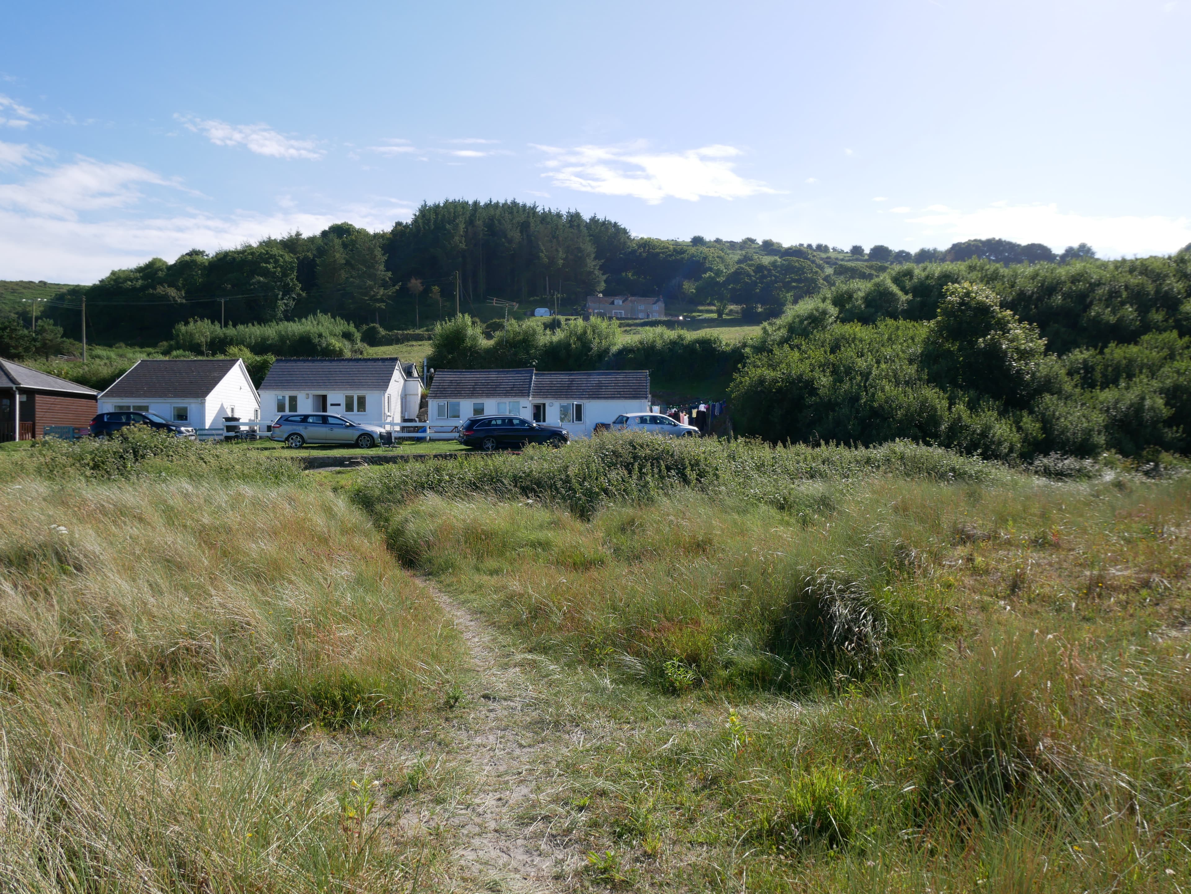 Path leading down to the beach